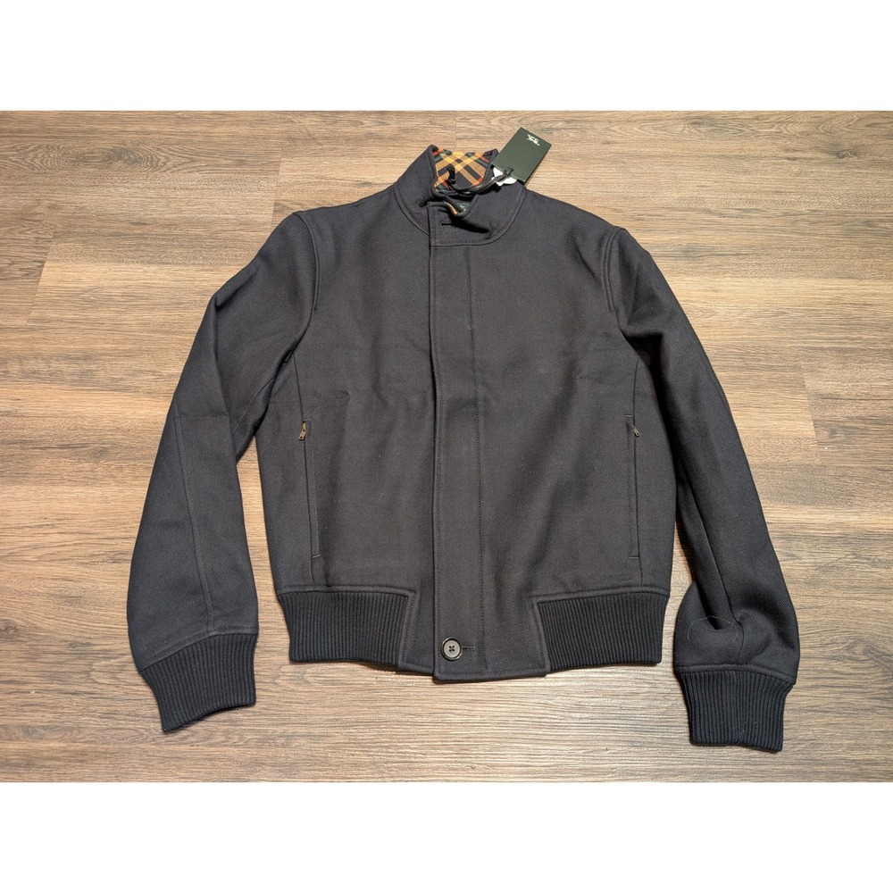 Rodd & Gunn Cambrian Navy Blue Bomber Jacket BP1213 Mens XS New